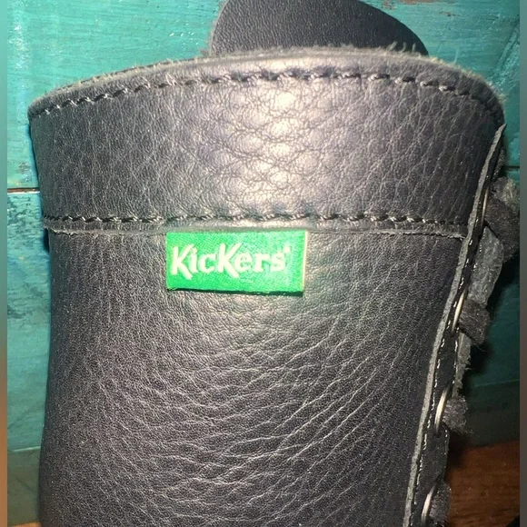 Kickers Sz 41EU 10 US tall combat boots - Picture 3 of 7